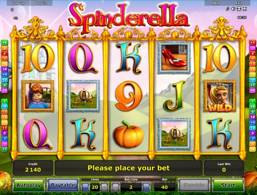 Игровой автомат Spinderella